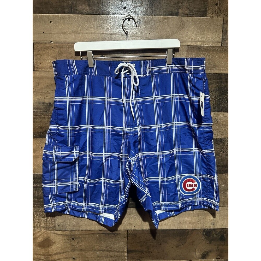 Cubs MLB Blue Swim Trunks NWT XXL